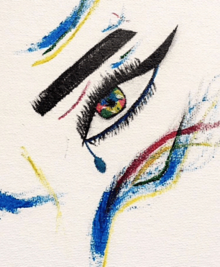 the girl behind the scars