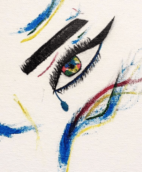 the girl behind the scars